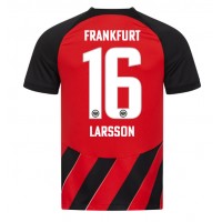 Pánský Fotbalový dres Eintracht Frankfurt Hugo Larsson #16 2023-24 Domácí Krátký Rukáv